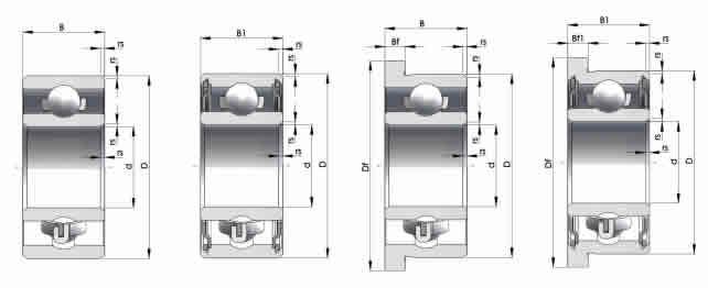 德國HQW深溝球軸承637圖紙