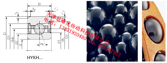 GMNHYKH6001ETAP4+角接觸球軸承圖紙