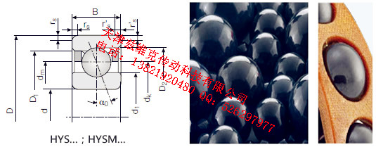 GMNHYS6000ETAUP角接觸球軸承圖紙