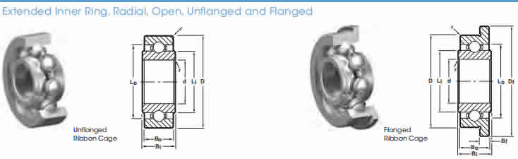 NHBB SSRI-5532EE 深溝球軸承圖紙